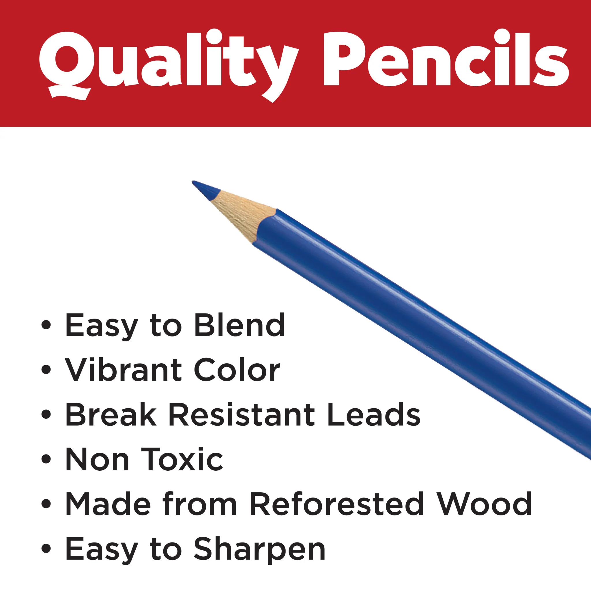 12 Triangular Colored EcoPencils - #FC9120512 - Image 5