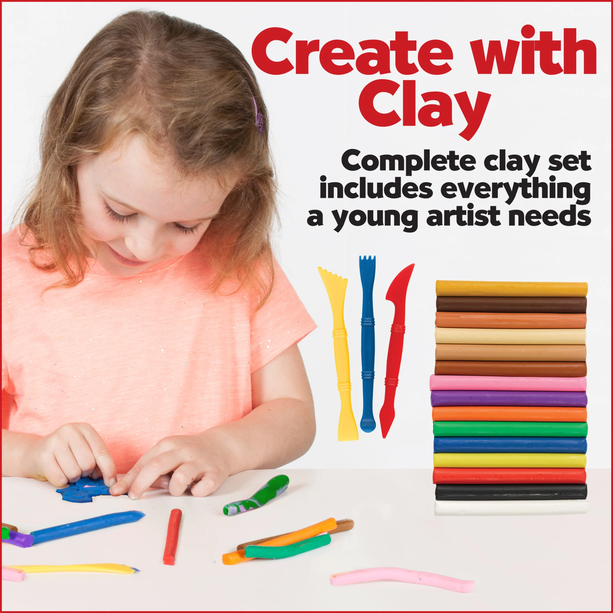 World Colors 15 Modeling Clay - #FC14353 - Image 3